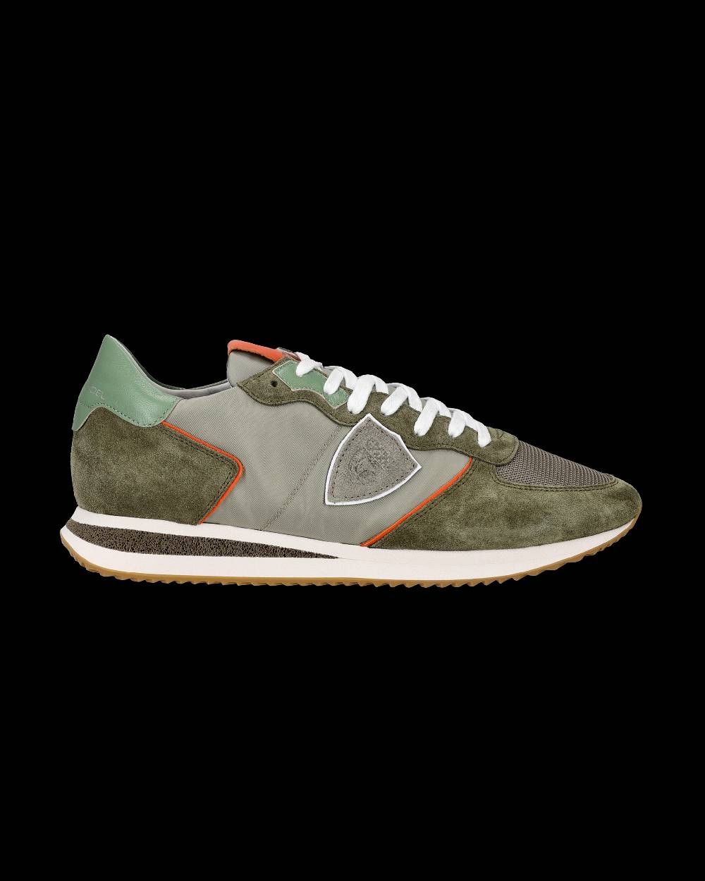 Philippe Model Sneaker Bassa Trpx Uomo - Verde E Arancio