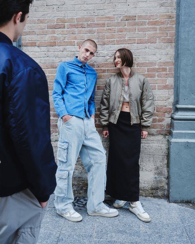 Philippe Model Sneaker Basse Lyon Donna - Bianco E Oro