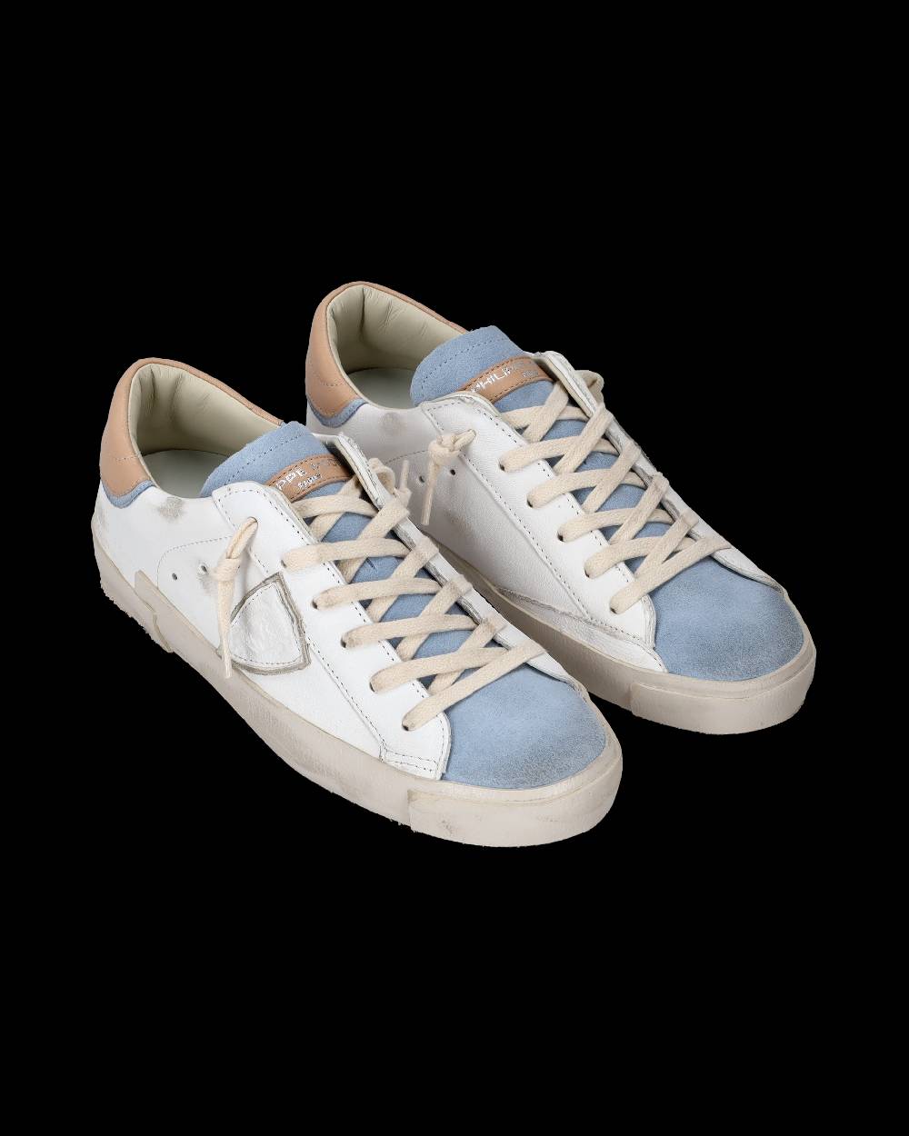 Philippe Model Sneaker basse Paris donna - bianco e azzurro
