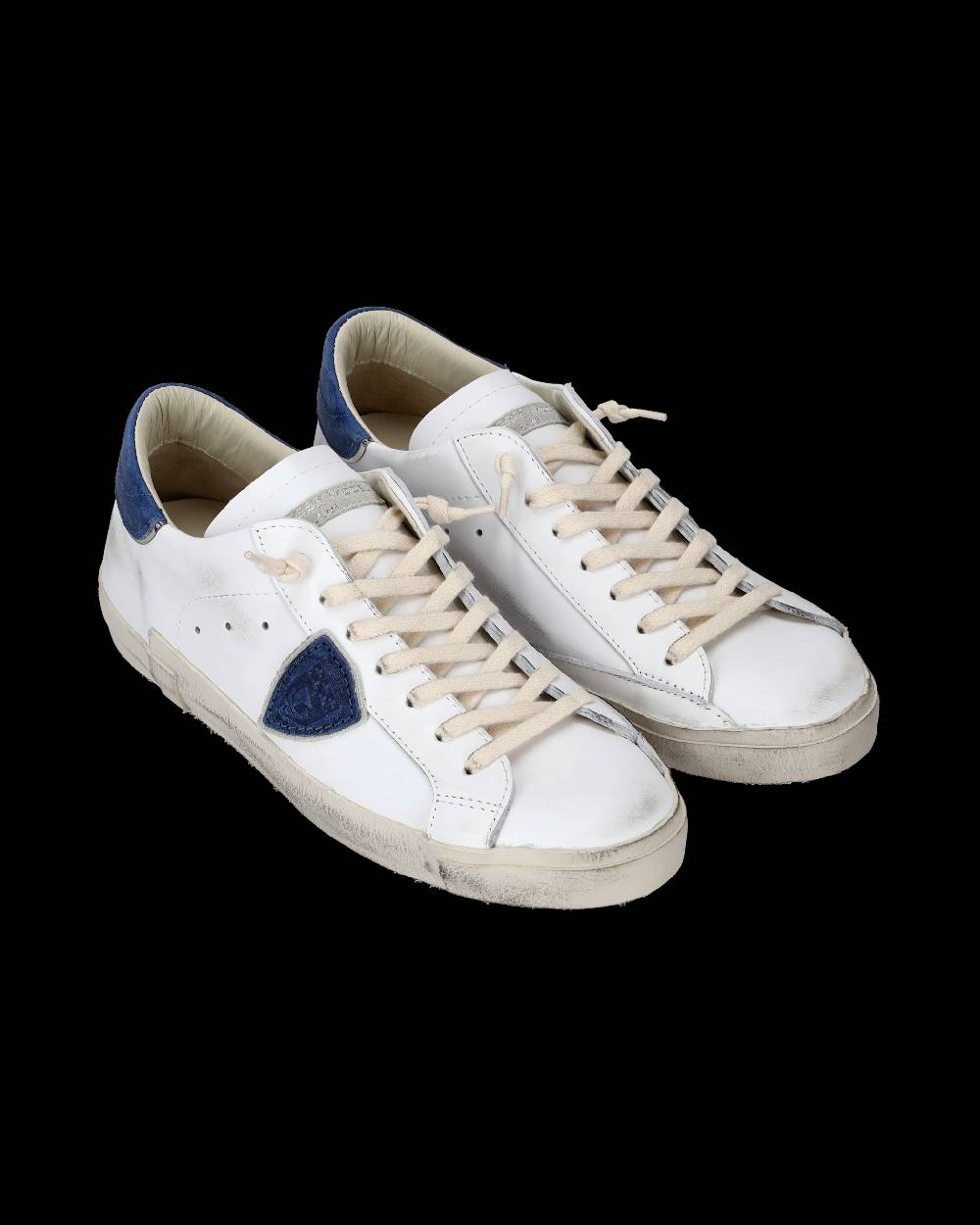 Philippe Model Sneaker basse Paris uomo - bianco e bluette