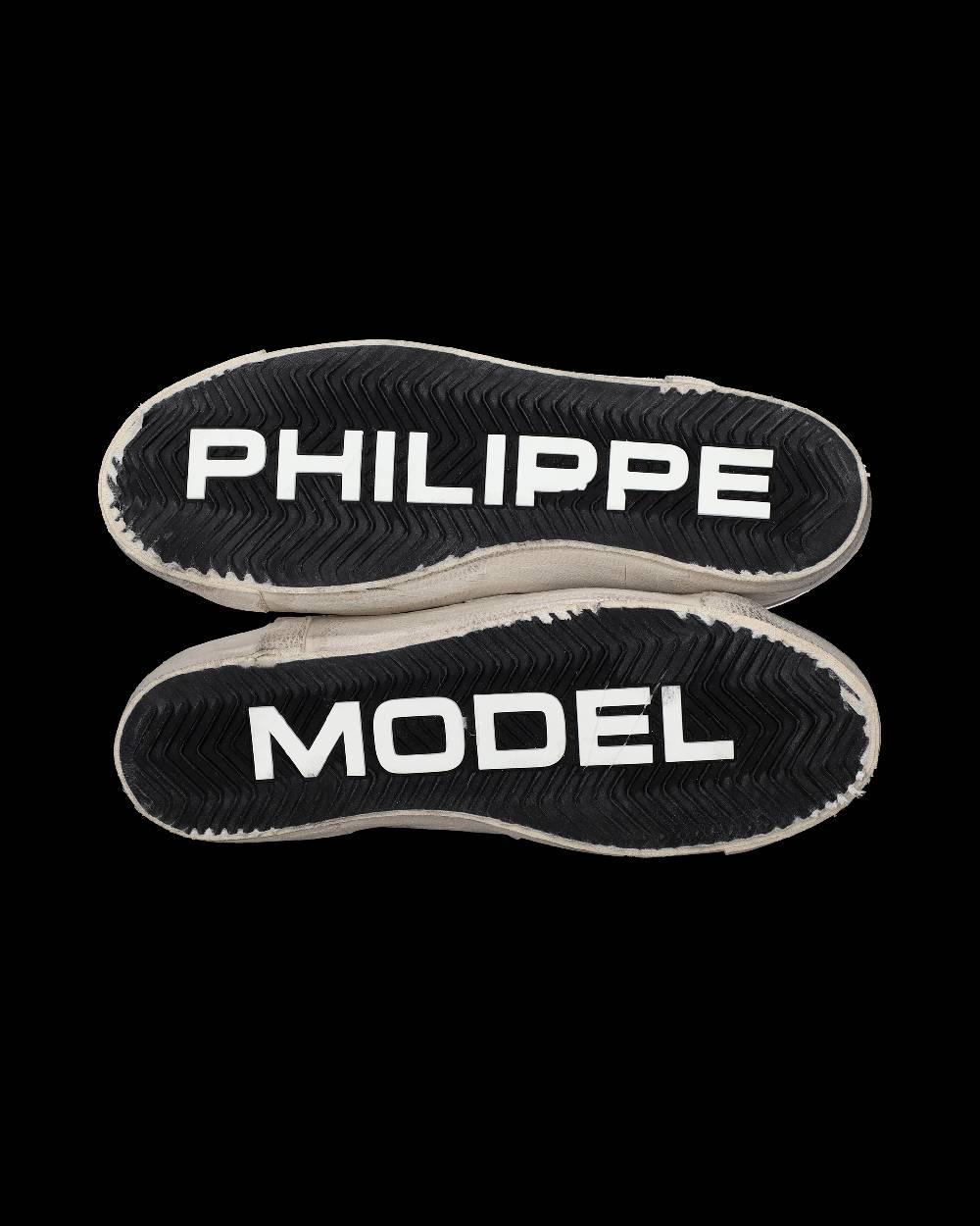 Philippe Model Sneaker Basse Paris Uomo - Bianco E Rosa