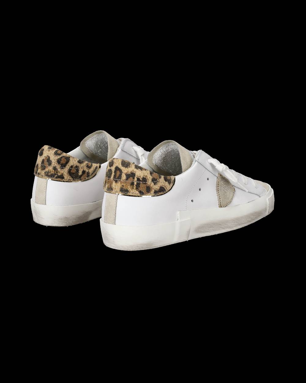 Philippe Model Sneaker Basse Prsx Donna - Bianco E Beige