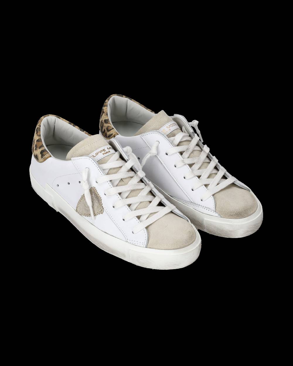 Philippe Model Sneaker basse Prsx donna - bianco e beige