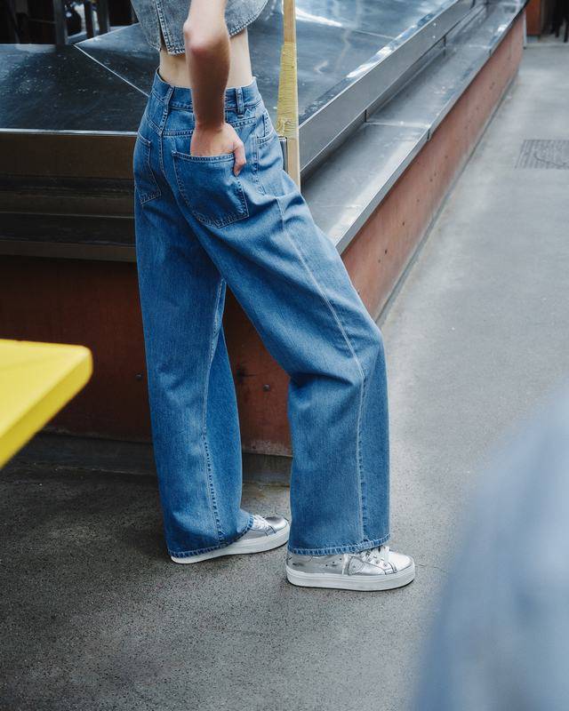 Philippe Model Sneaker Basse Prsx Haute Donna - Argento