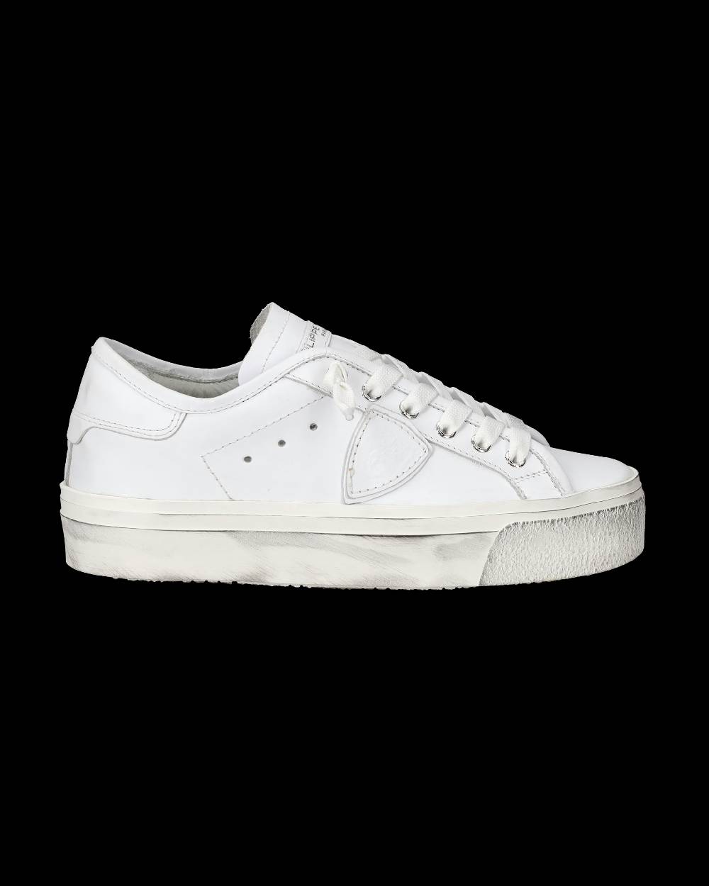 Philippe Model Sneaker Basse Prsx Haute Donna - Bianco