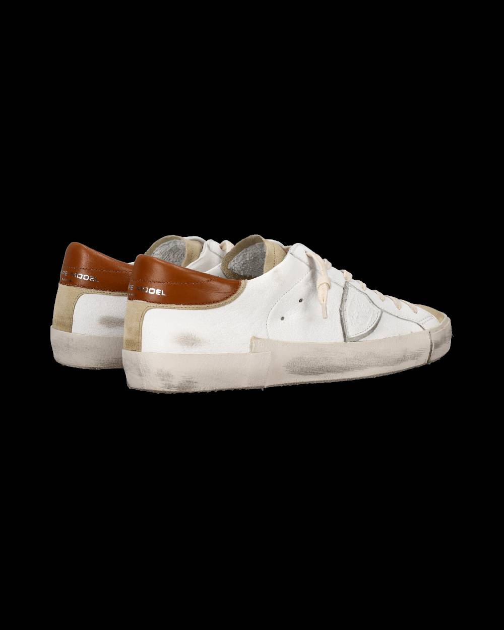 Philippe Model Sneaker Basse Prsx Uomo - Beige E Marrone