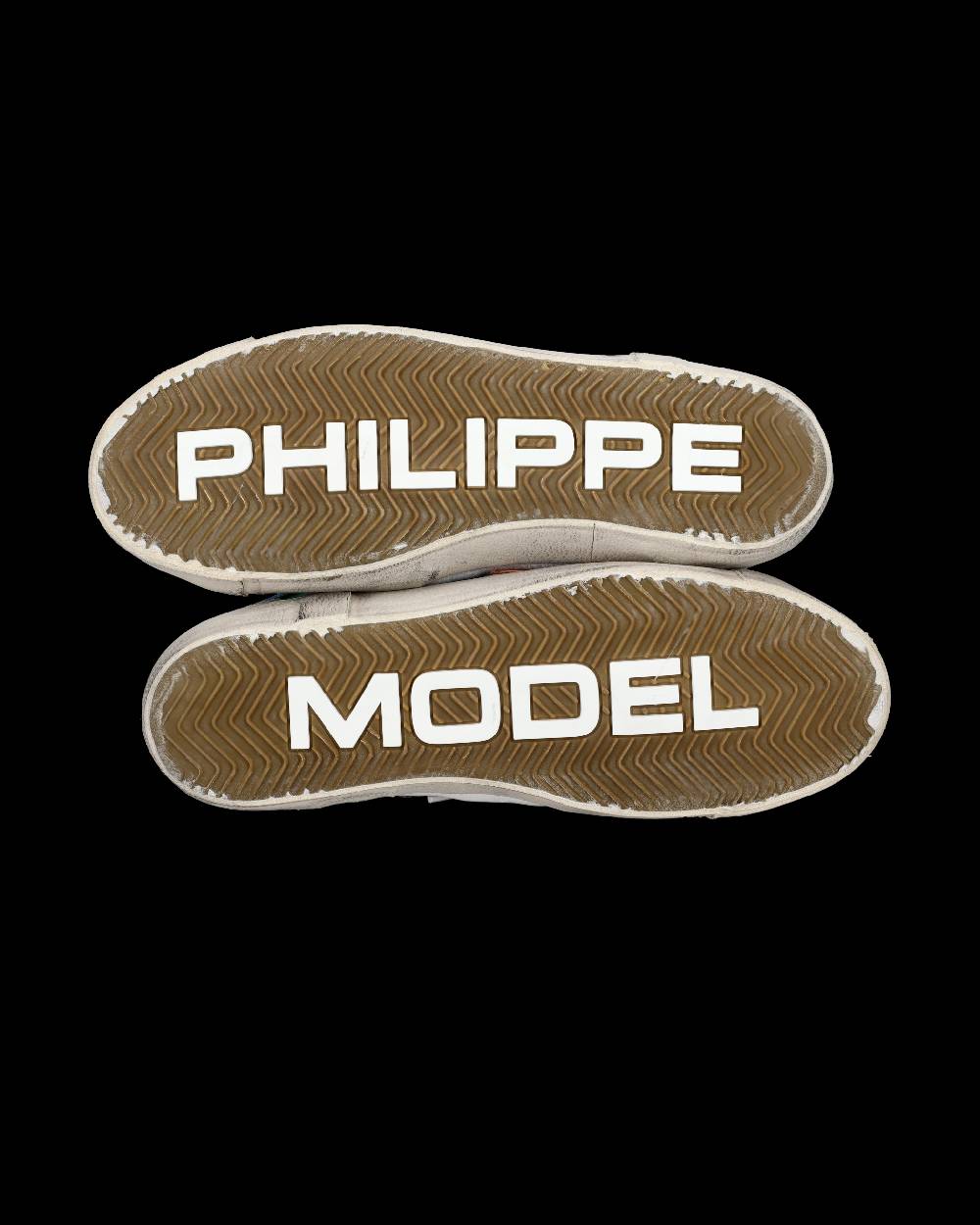 Philippe Model Sneaker Basse Prsx Uomo - Bianco E Arancione