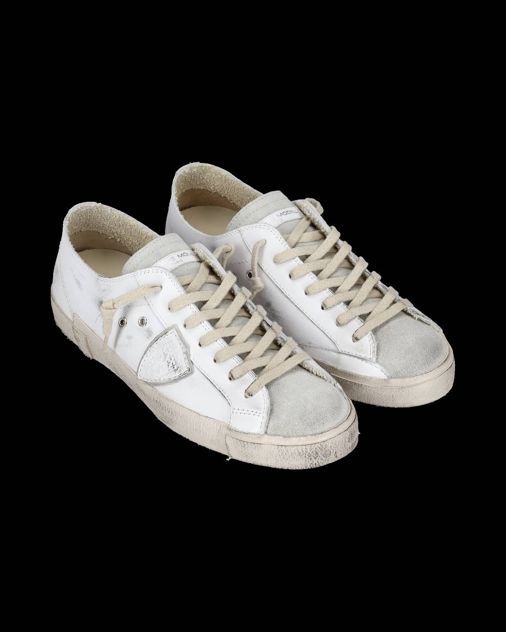 Philippe Model Sneaker basse Prsx uomo - bianco e grigio