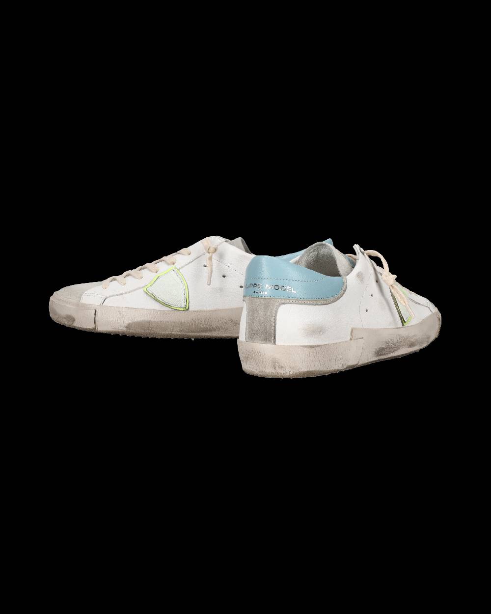 Philippe Model Sneaker Basse Prsx Uomo - Bianco, Grigio E Azzurro