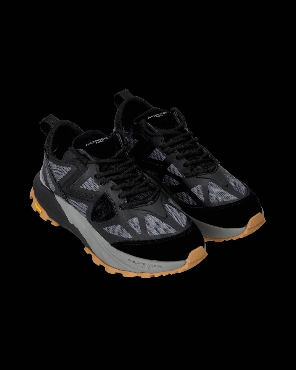 Philippe Model Sneaker Basse Rocx Donna - Grigio E Nero