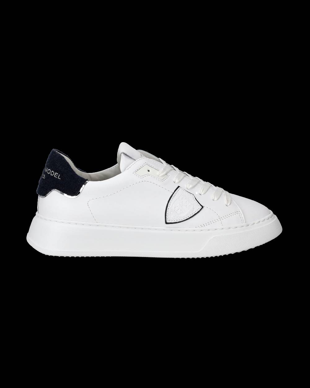 Philippe Model Sneaker Basse Temple Uomo - Bianco E Blu