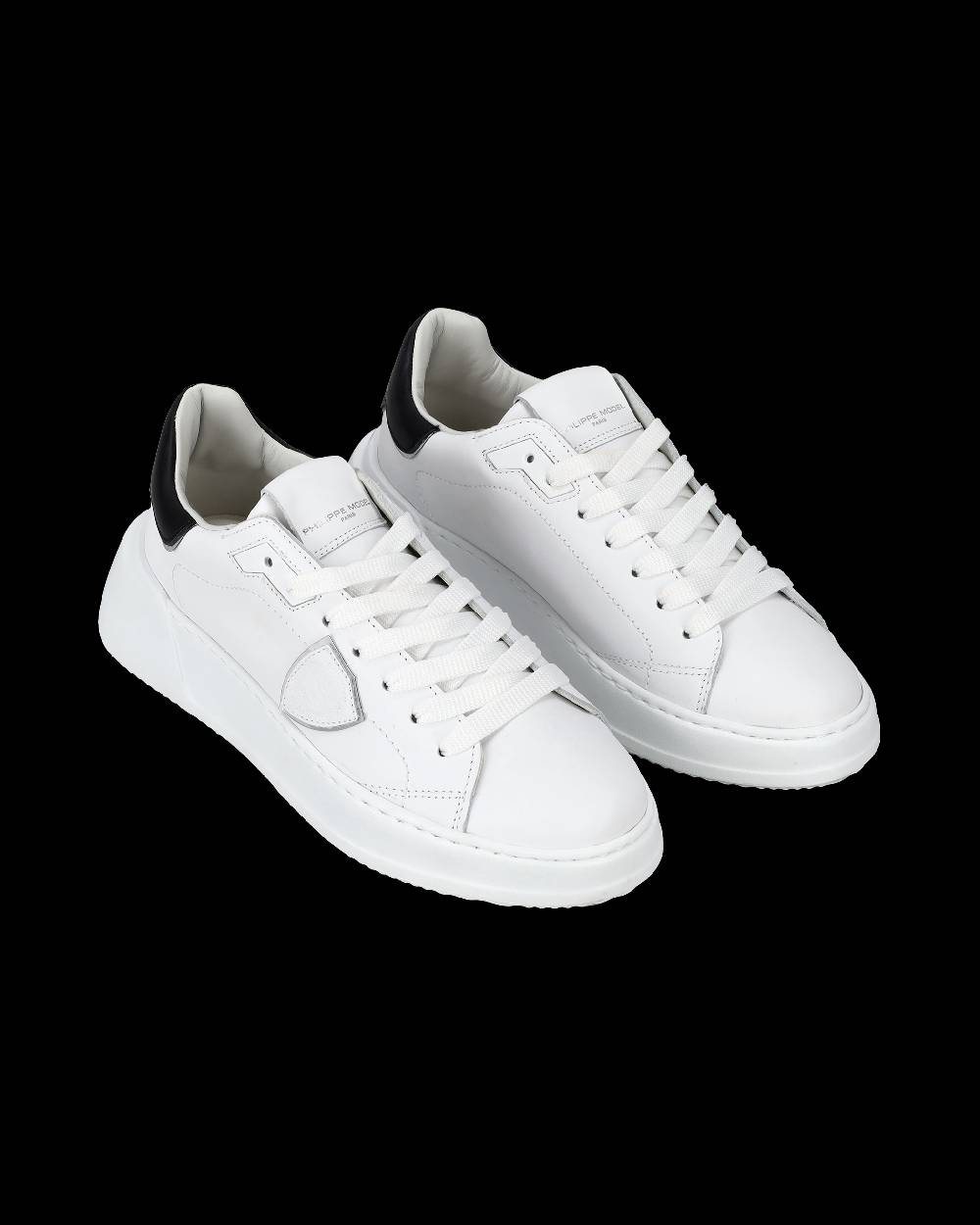 Philippe Model Sneaker basse Tres Temple donna - bianco e nero