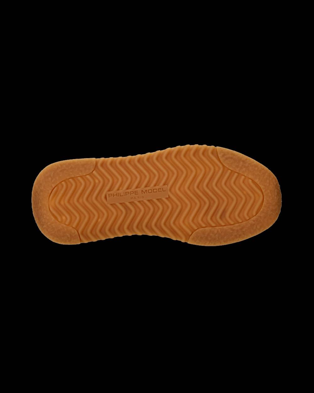 Philippe Model Sneaker Basse Tropez 2.1 Donna - Animalier Bianco E Rosa