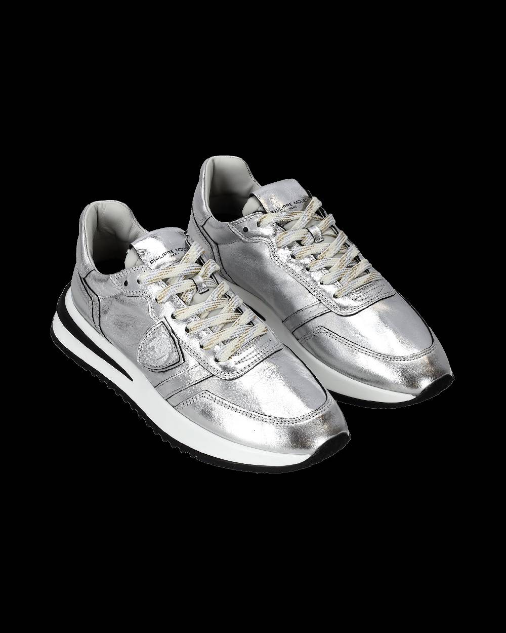 Philippe Model Sneaker basse Tropez 2.1 donna - argento