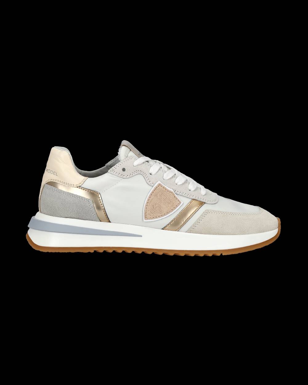 Philippe Model Sneaker Basse Tropez 2.1 Donna - Bianco E Oro