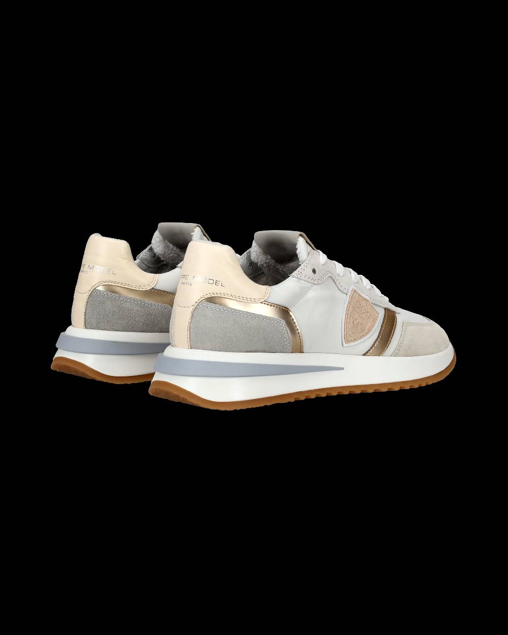 Philippe Model Sneaker Basse Tropez 2.1 Donna - Bianco E Oro