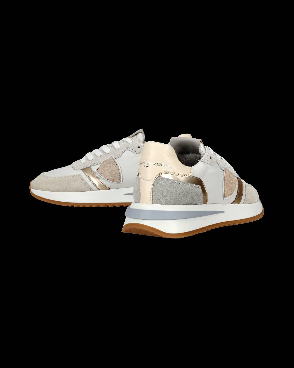 Philippe Model Sneaker Basse Tropez 2.1 Donna - Bianco E Oro