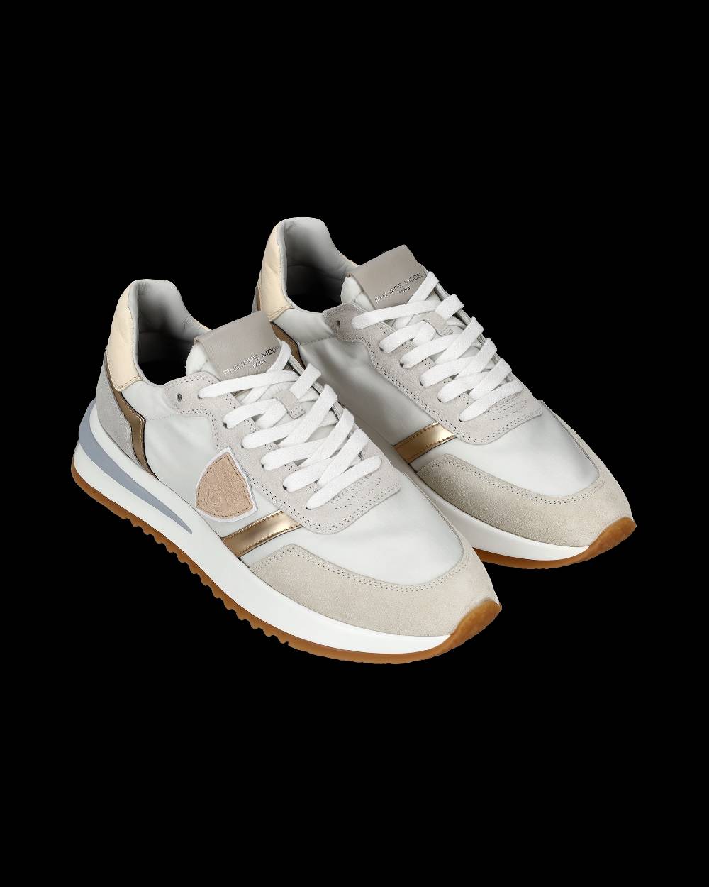 Philippe Model Sneaker basse Tropez 2.1 donna - bianco e oro