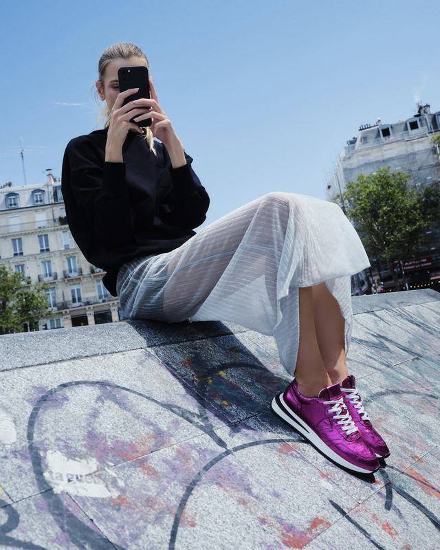 Philippe Model Sneaker Basse Tropez 2.1 Donna - Fucsia