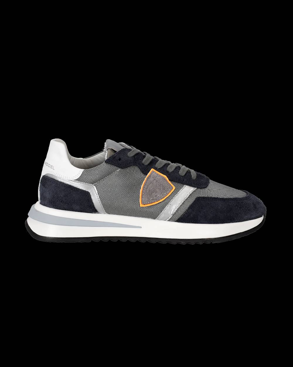 Philippe Model Sneaker Basse Tropez 2.1 Uomo - Antracite E Blu