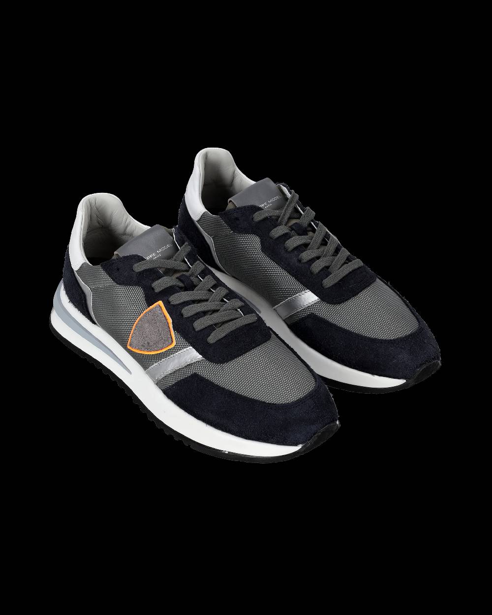 Philippe Model Sneaker basse Tropez 2.1 uomo - antracite e blu