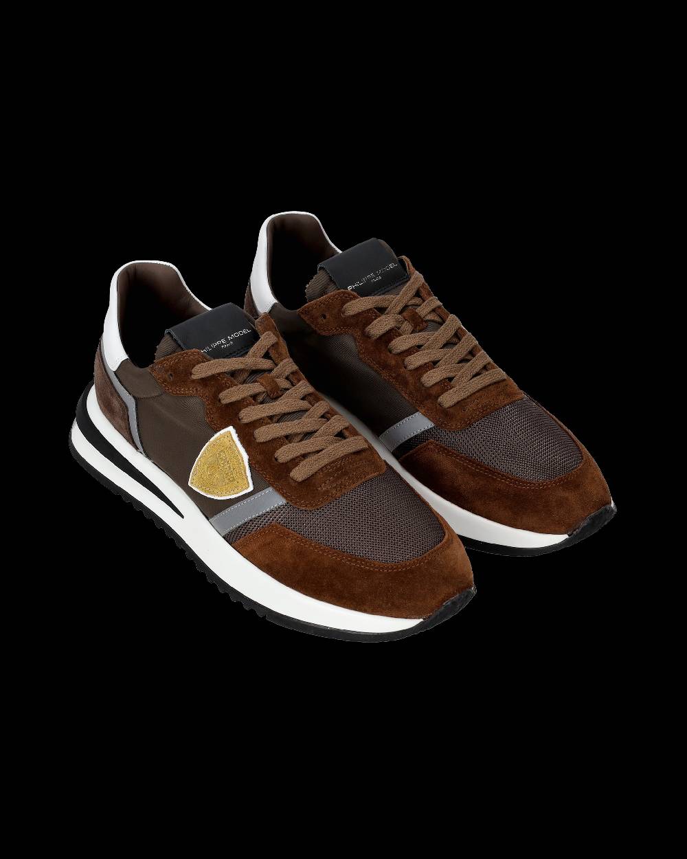Philippe Model Sneaker basse Tropez 2.1 uomo - marrone