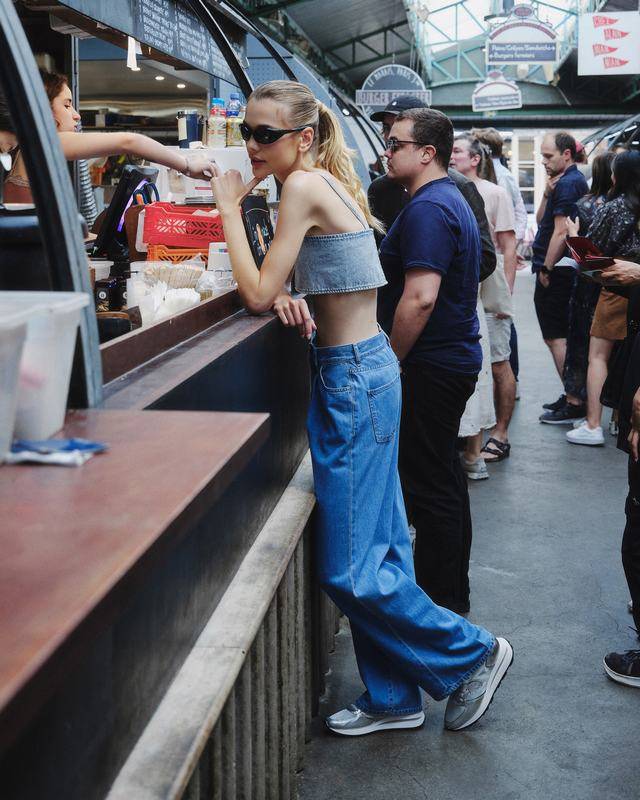 Philippe Model Sneaker Basse Tropez Haute Donna - Argento