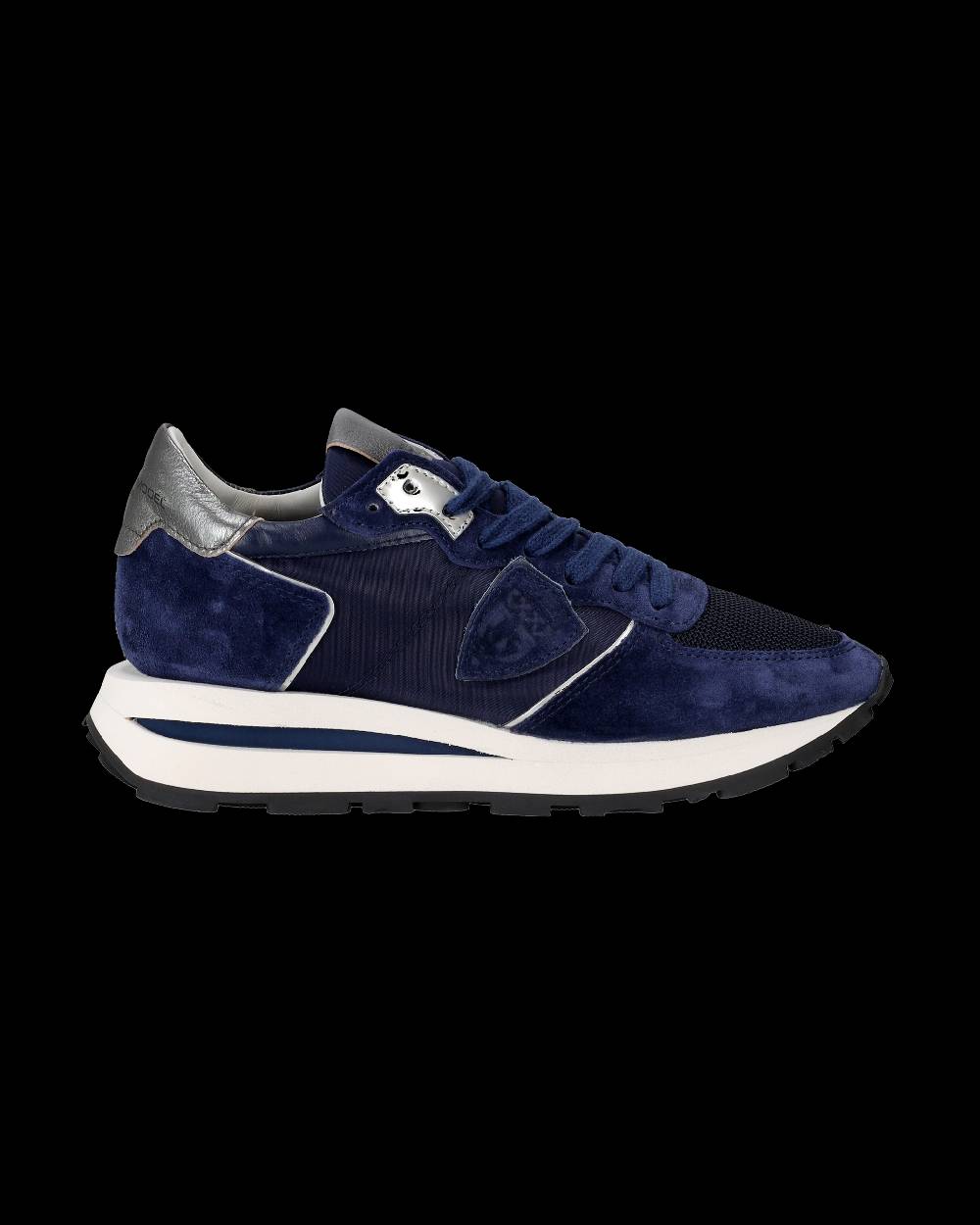 Philippe Model Sneaker Basse Tropez Haute Donna - Blu