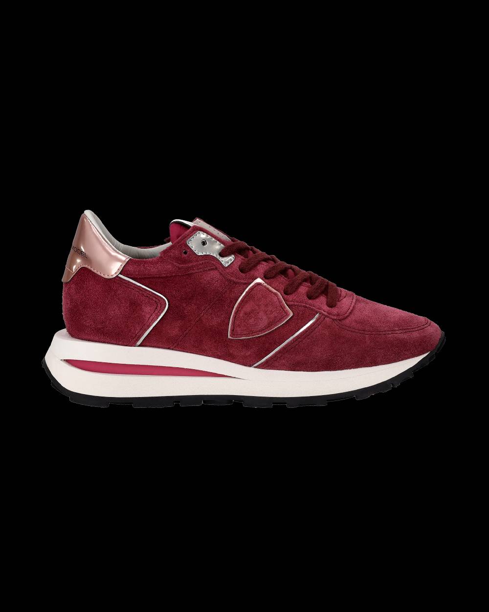 Philippe Model Sneaker Basse Tropez Haute Donna - Fucsia
