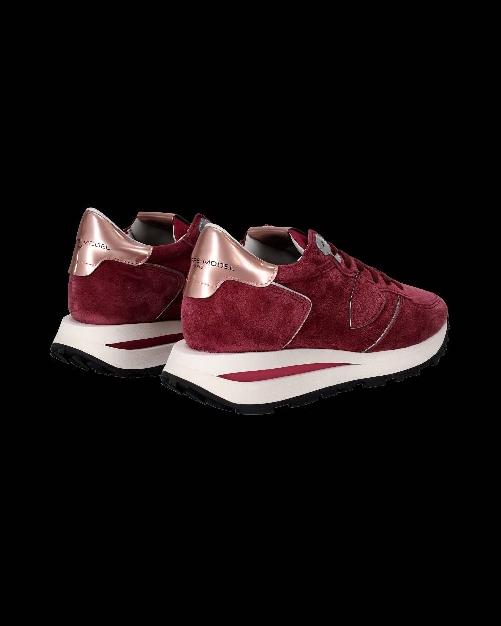 Philippe Model Sneaker Basse Tropez Haute Donna - Fucsia