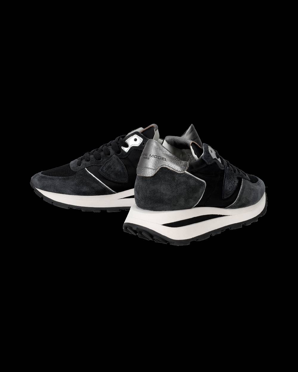 Philippe Model Sneaker Basse Tropez Haute Donna - Nero