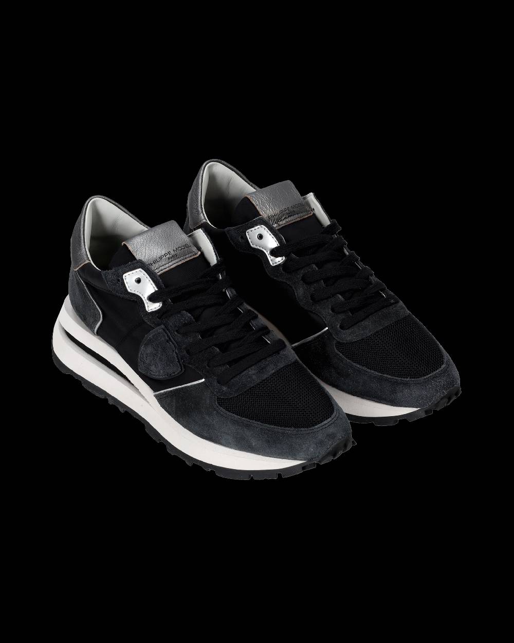 Philippe Model Sneaker basse Tropez Haute donna - nero