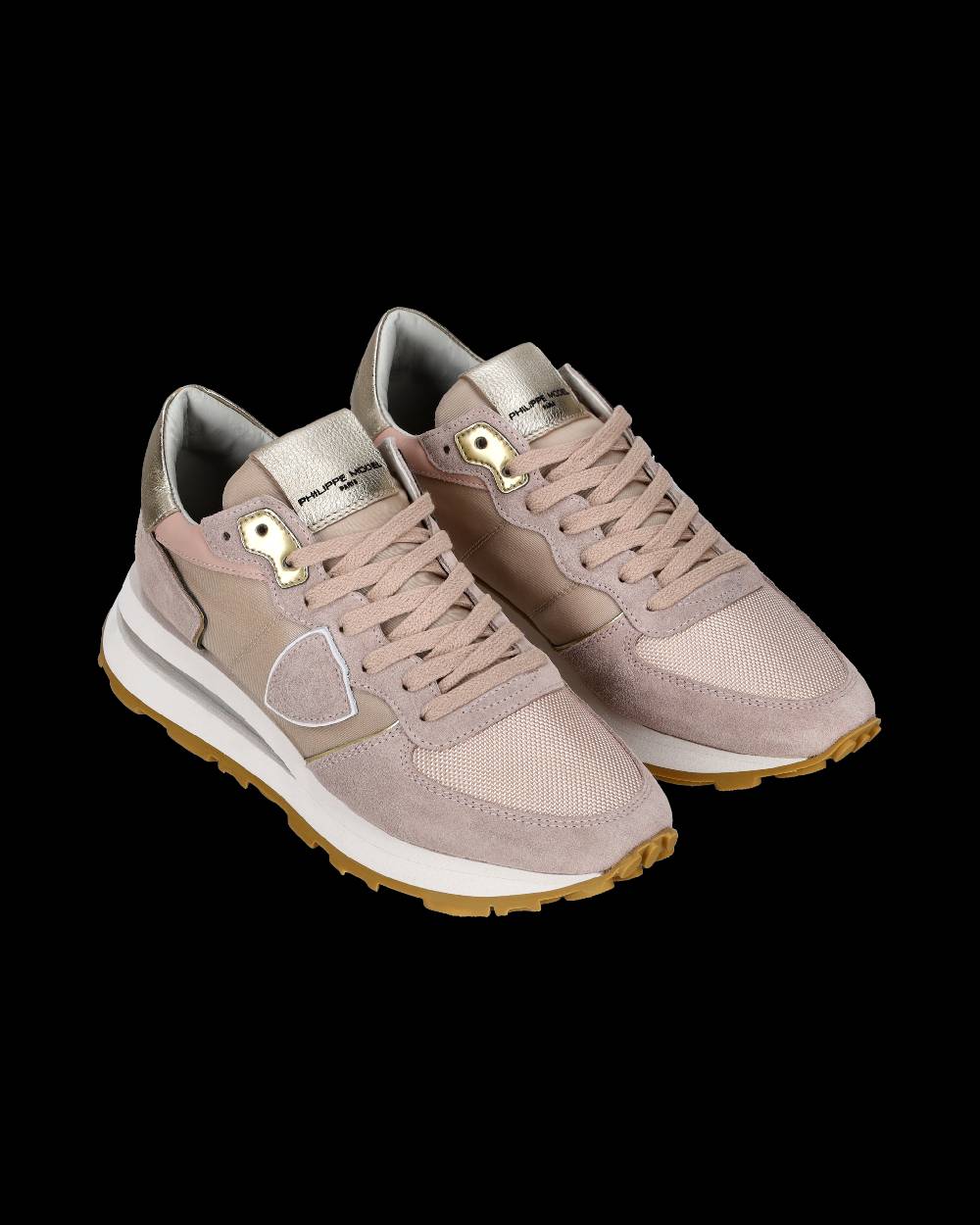 Philippe Model Sneaker basse Tropez Haute donna - rosa