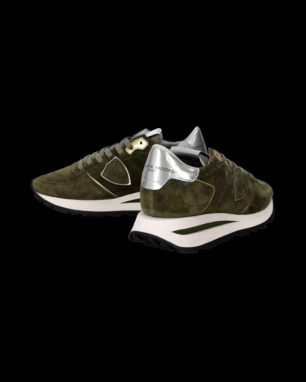 Philippe Model Sneaker Basse Tropez Haute Donna - Verde