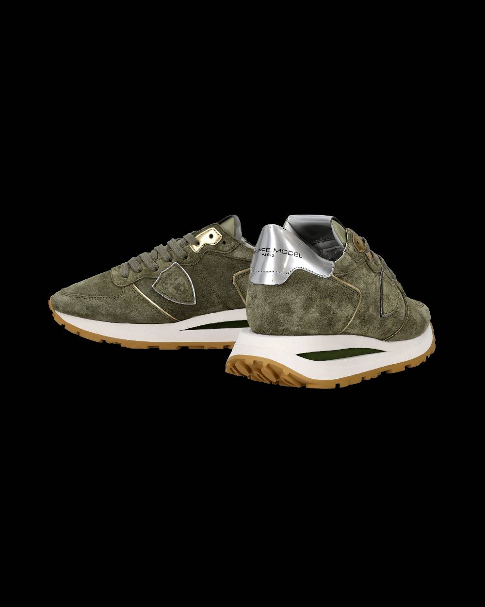 Philippe Model Sneaker Basse Tropez Haute Donna - Verde
