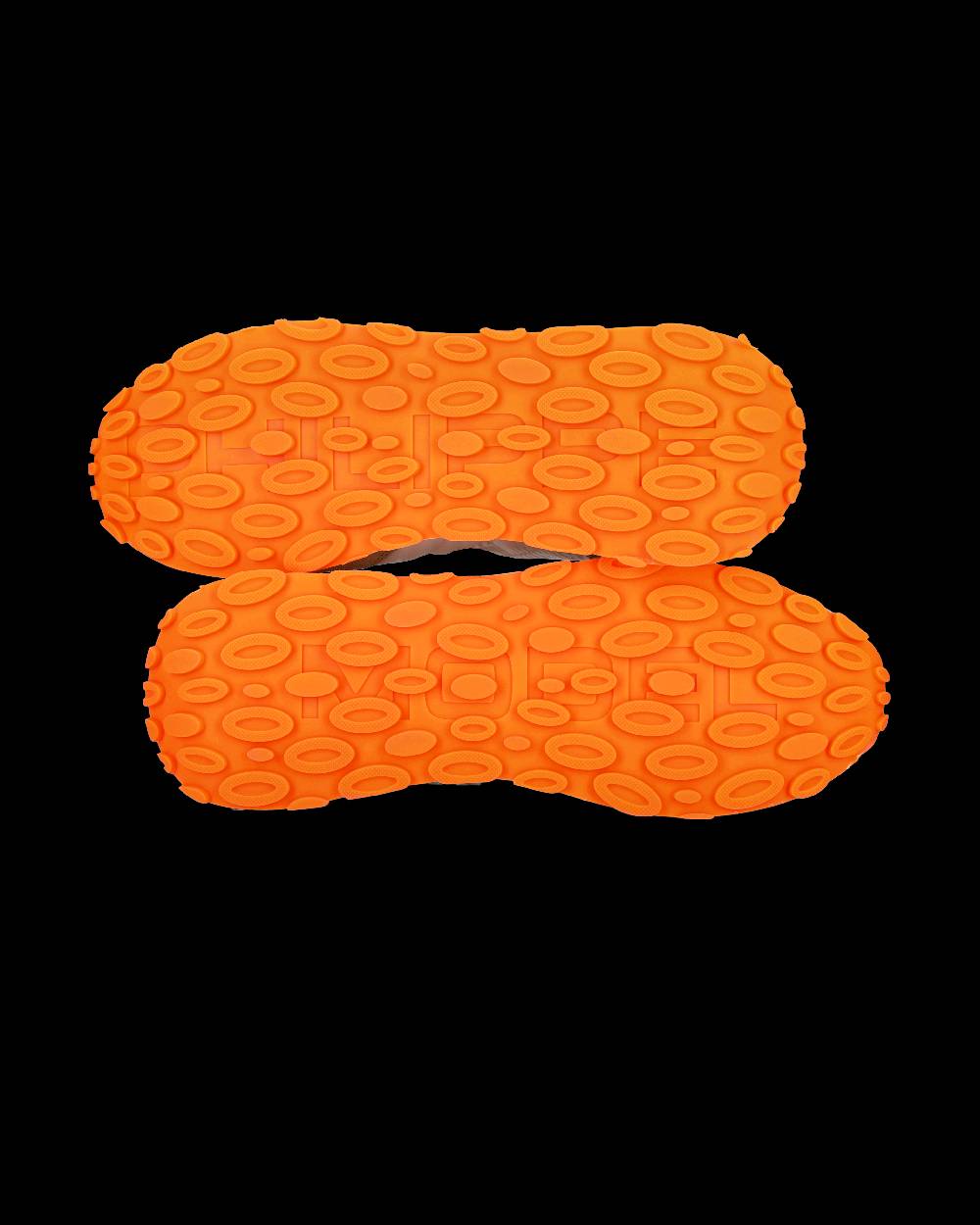 Philippe Model Sneaker Basse Tropez Haute Uomo - Bianco E Arancio