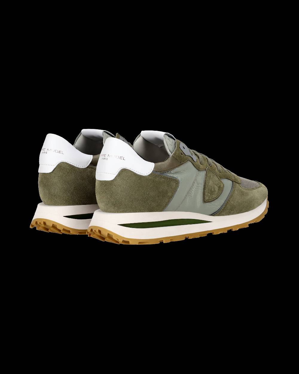 Philippe Model Sneaker Basse Tropez Haute Uomo - Verde