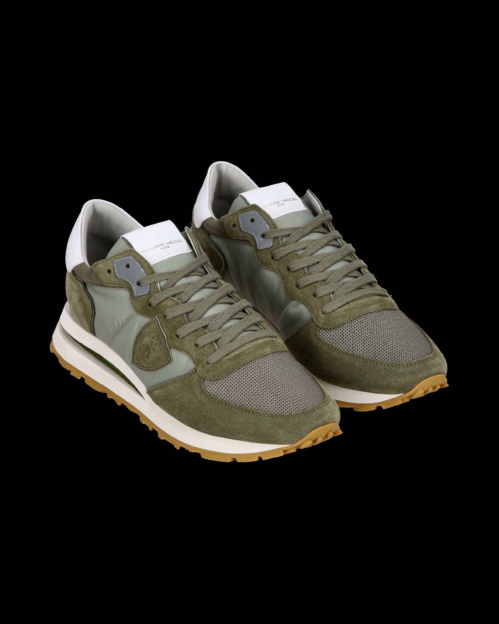 Philippe Model Sneaker basse Tropez Haute uomo - verde