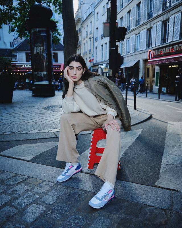 Philippe Model Sneaker Basse Trpx Donna - Bianco E Azzurro