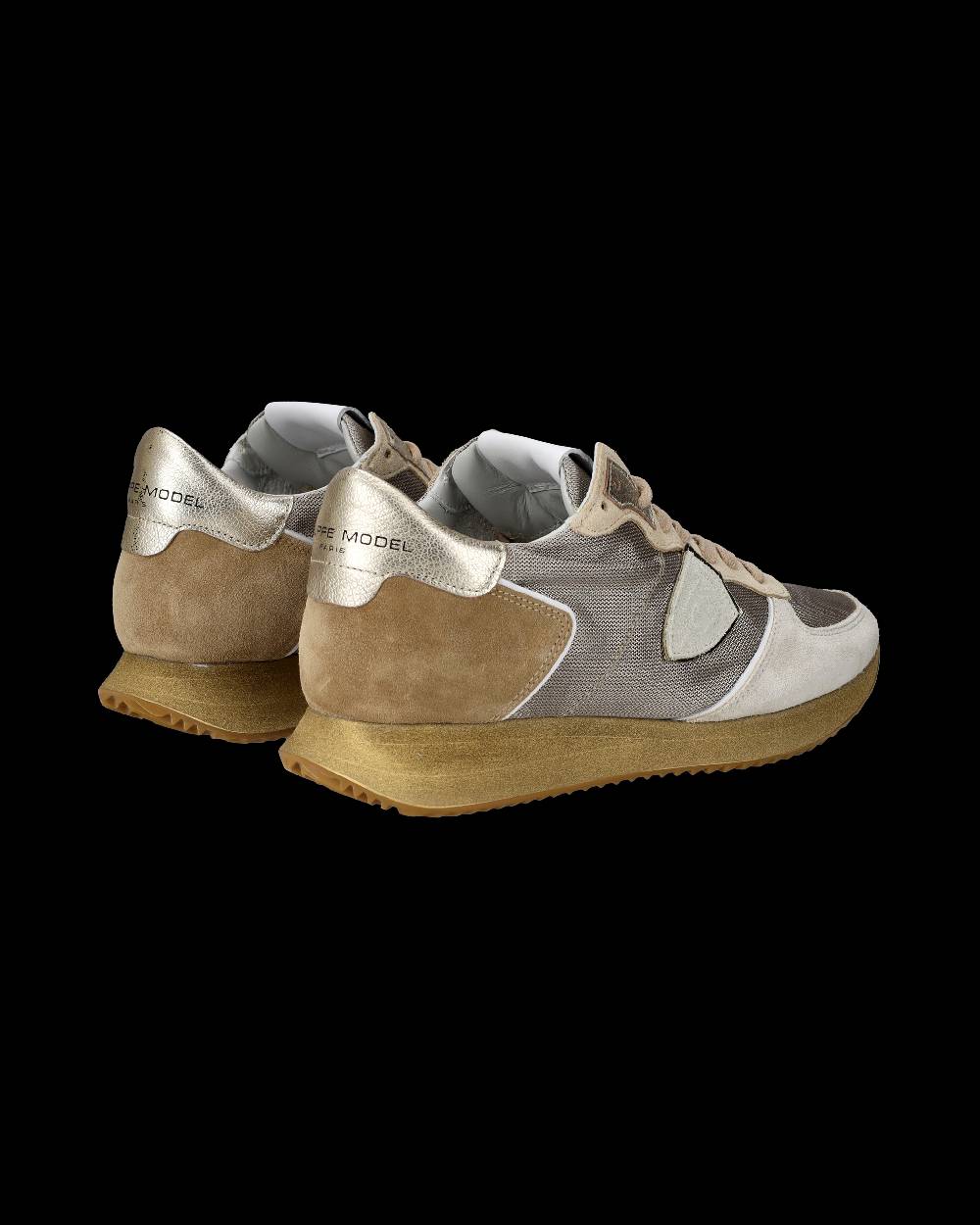 Philippe Model Sneaker Basse Trpx Donna - Bianco E Beige
