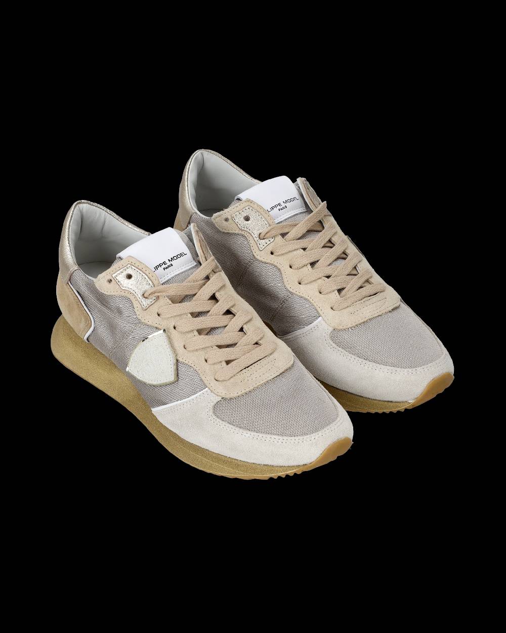 Philippe Model Sneaker Basse Trpx Donna - Bianco E Beige