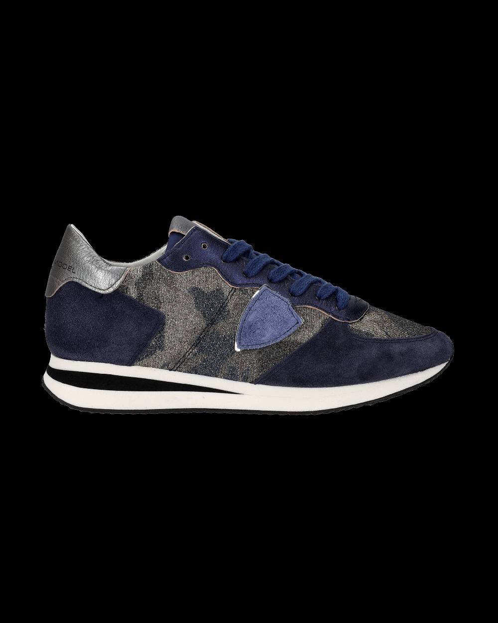 Philippe Model Sneaker Basse Trpx Donna - Camouflage E Blue