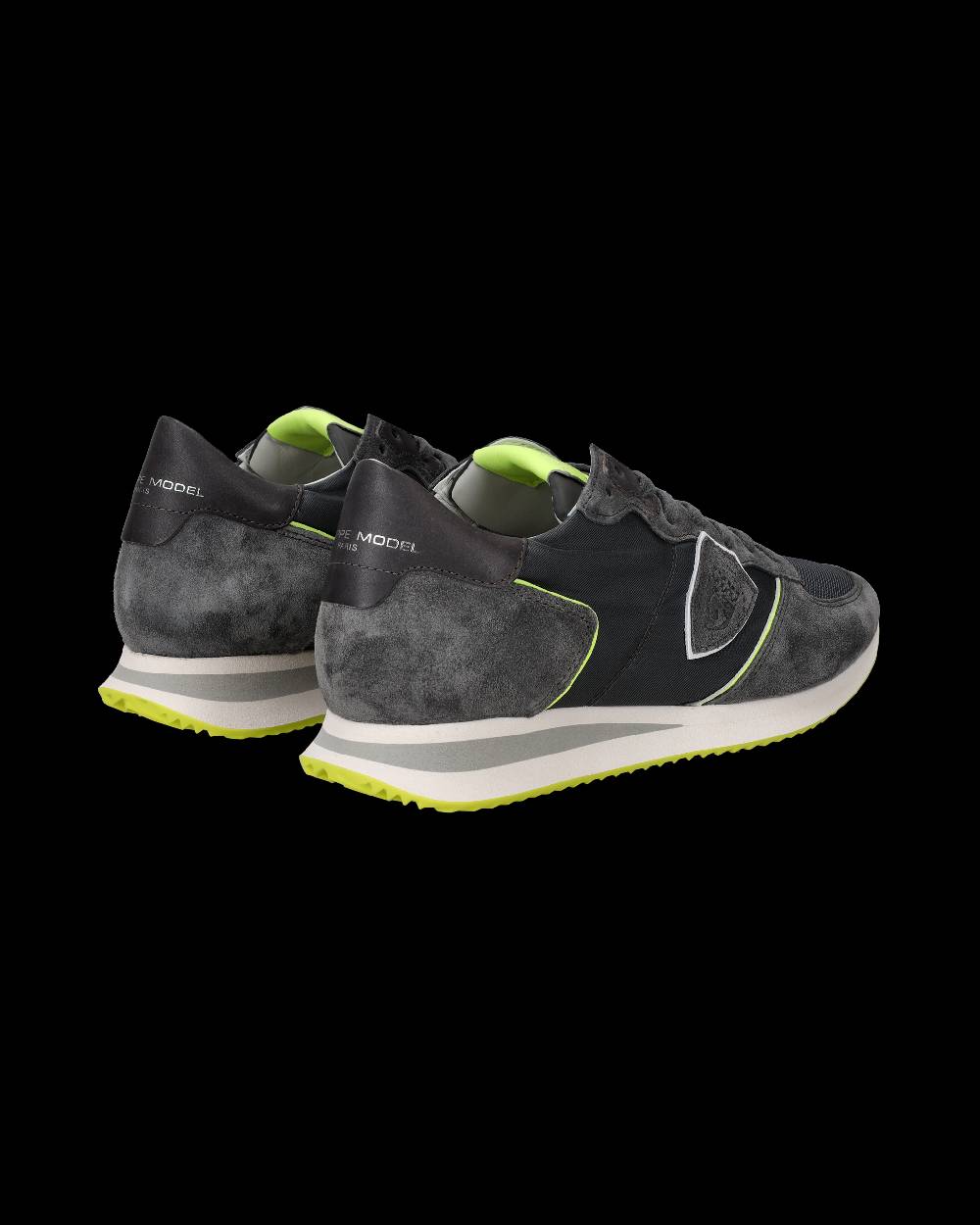 Philippe Model Sneaker Basse Trpx Uomo - Antracite E Giallo