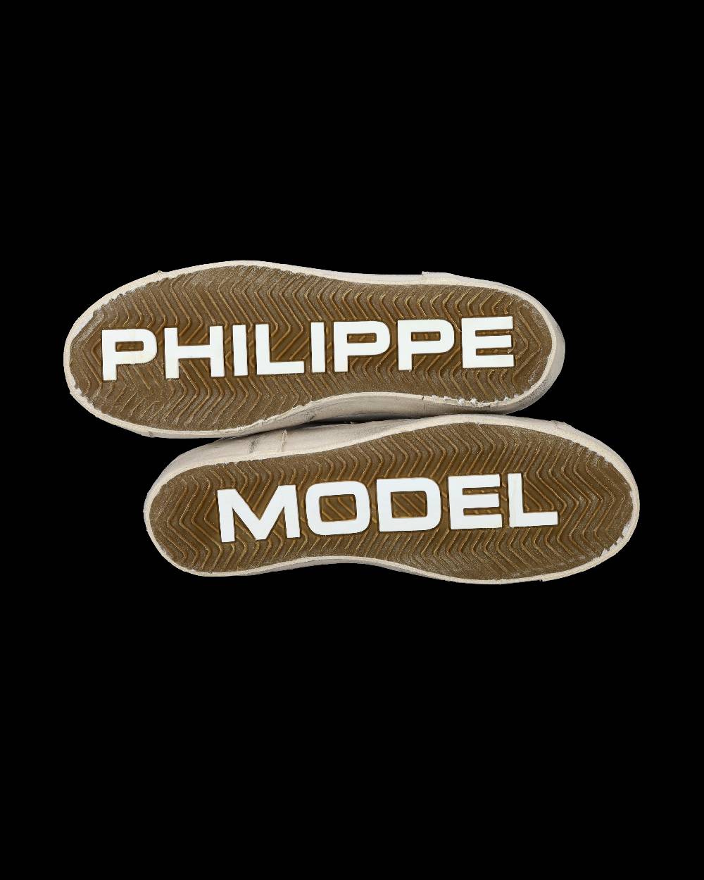 Philippe Model Sneaker Casual Prsx Da Donna In Pelle - Antracite E Bianco