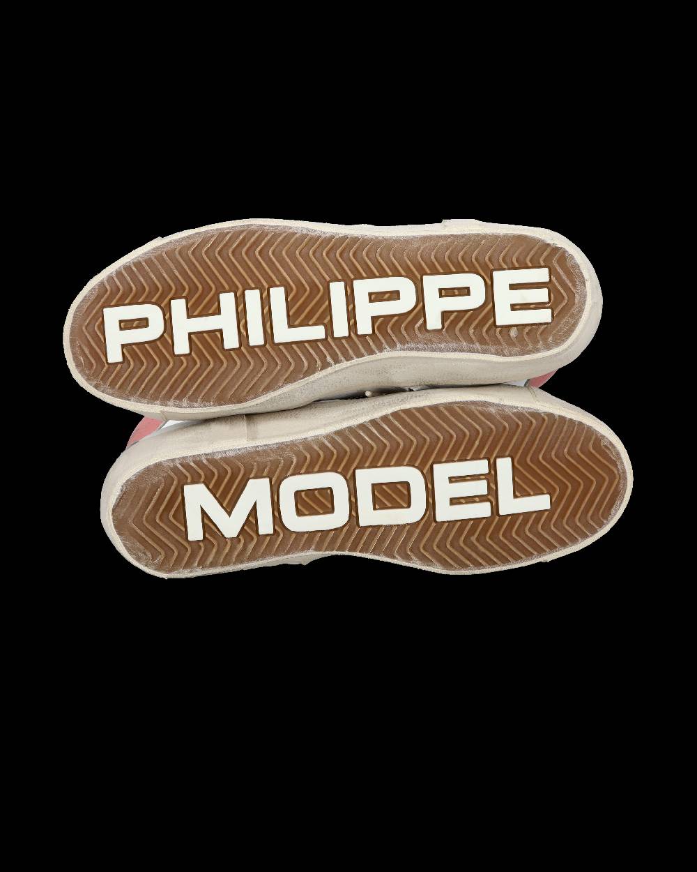 Philippe Model Sneaker Casual Prsx Da Donna In Pelle - Antracite E Bianco