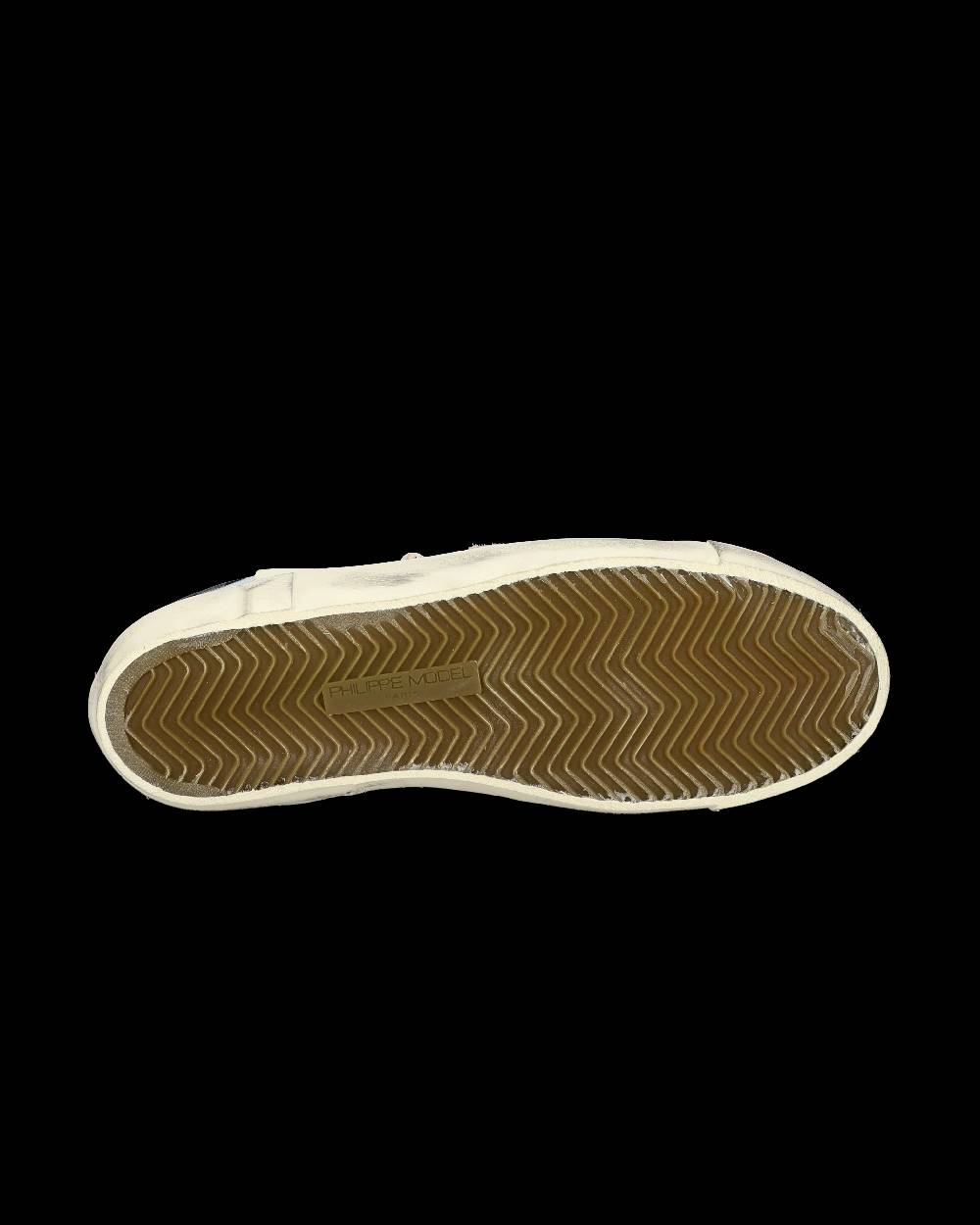 Philippe Model Sneaker Casual Prsx Da Uomo In Nylon E Pelle - Azzurro E Bianco