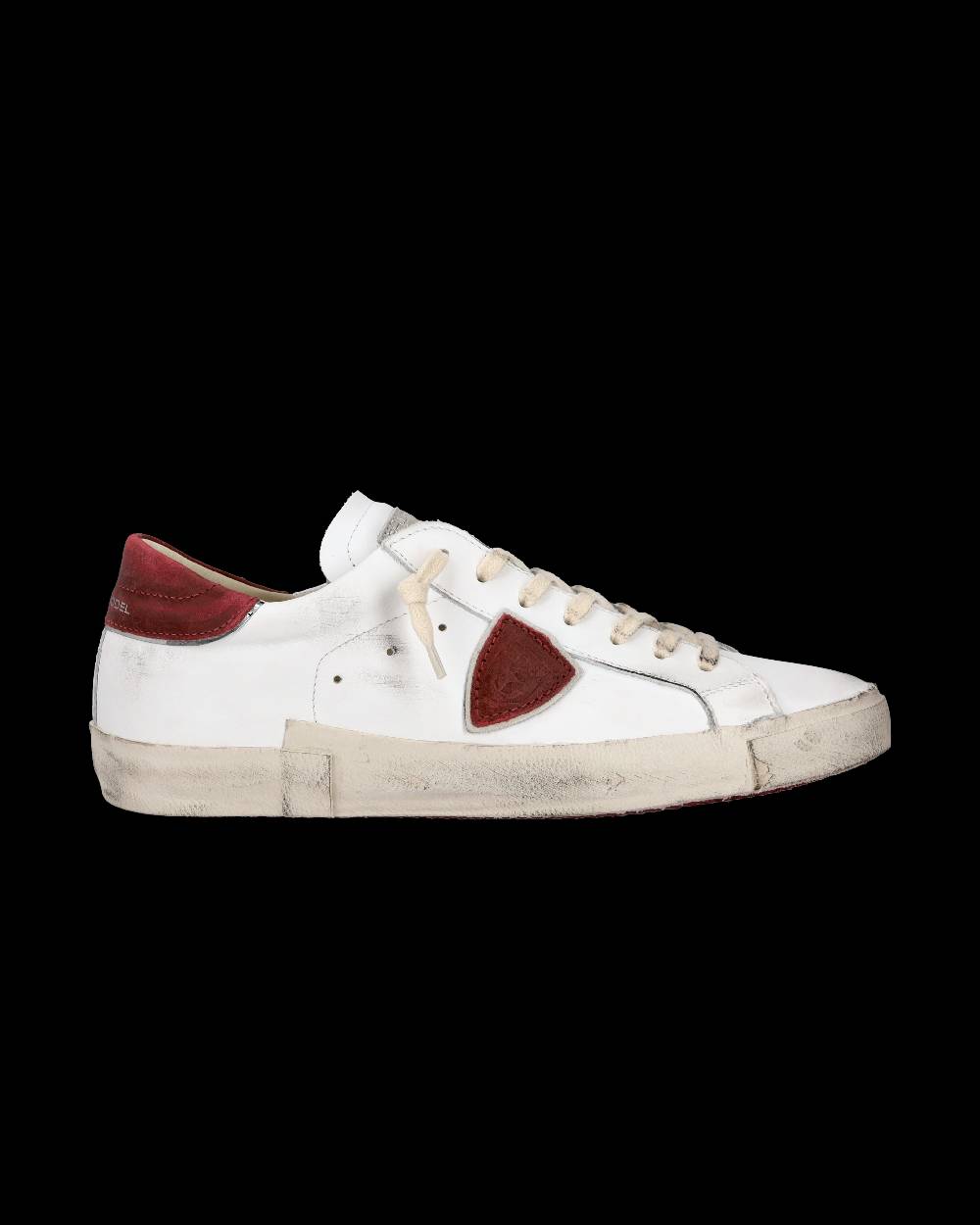 Philippe Model Sneaker Casual Prsx Da Uomo In Pelle - Bianco E Rosso