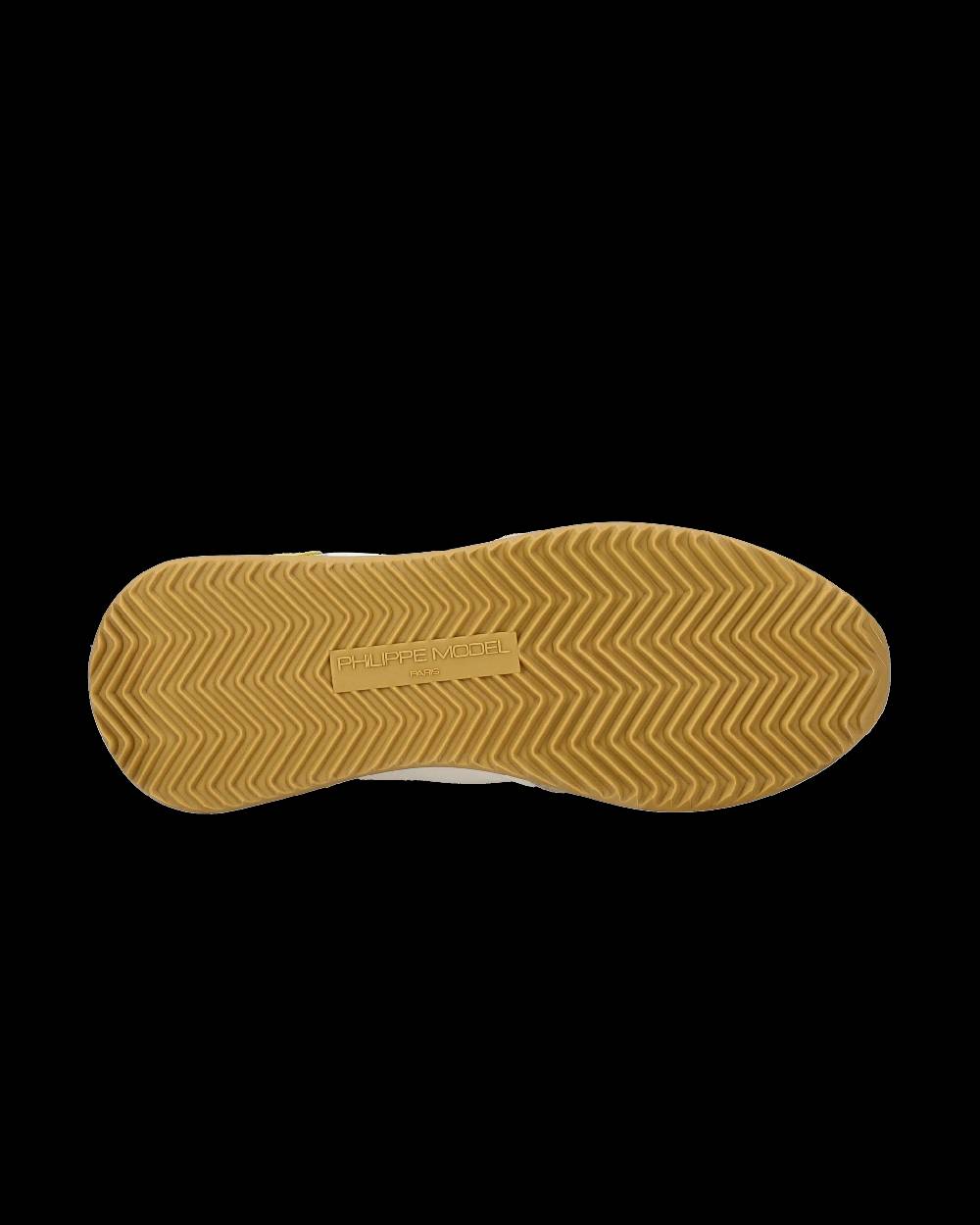 Philippe Model Sneaker Casual Trpx Da Donna In Nylon E Pelle - Bianco E Viola