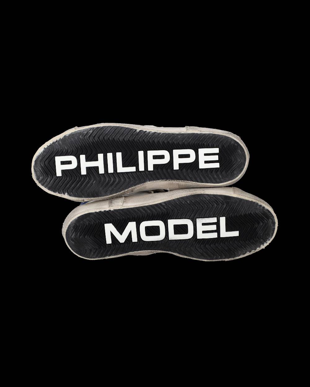 Philippe Model Sneaker High Prsx Uomo - Bianco E Grigio