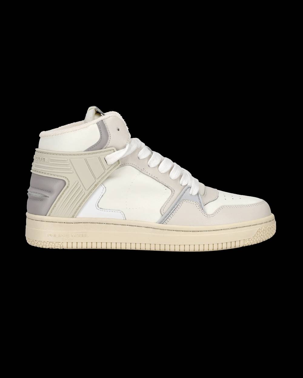 Philippe Model Sneaker Mid La Grande Donna - Burro E Grigio